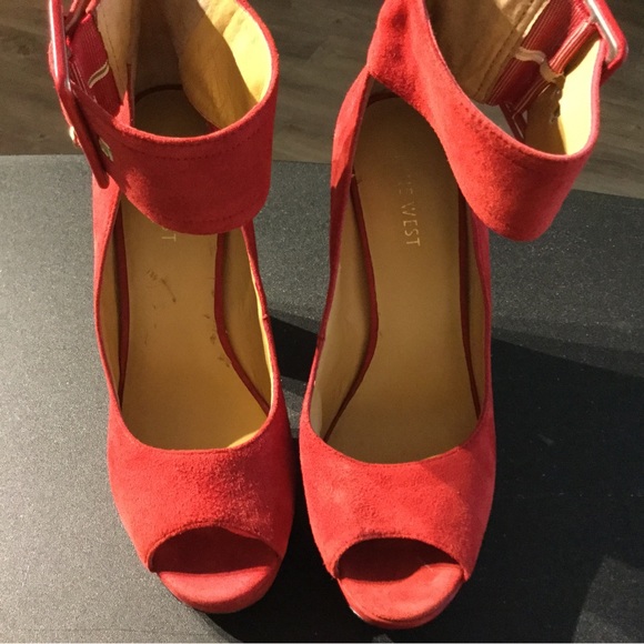 Nine West ankle strap heels size 7.5 - Picture 7 of 11